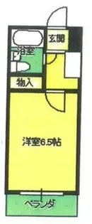 滝山ロイヤルコーポ【2階】の間取り