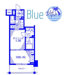 日神デュオステージ本牧【2階】の間取り