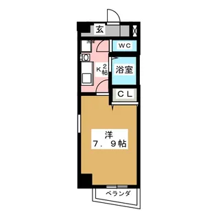 アーバネス金山【4階】の間取り