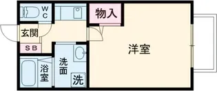 セジュールZENZO A【1階】の間取り