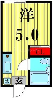 青井第一宏和ハイツ【1階】の間取り