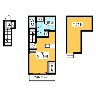 レガシー練馬【2階】の間取り