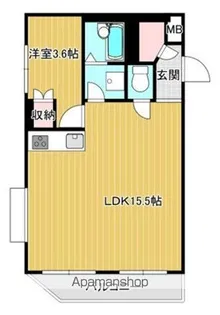 リージェントコーポ【2階】の間取り