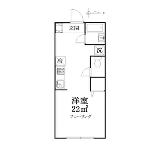 エーデルハイム【1階】の間取り