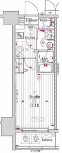 ガーラ横濱関内グランドステージ【5階】の間取り
