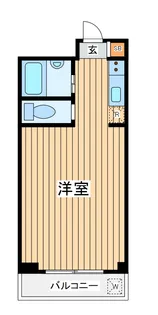 ダイヤパレス綱島【1階】の間取り