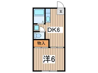ヴィラ東原 II【2階】の間取り