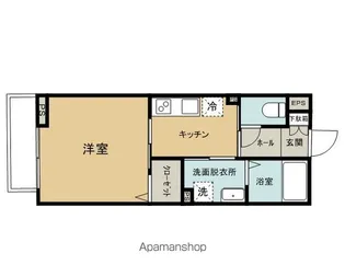 ポルトボヌール・タカト【2階】の間取り