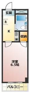 ヴィラ旭【2階】の間取り
