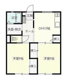 リリーハイツ【2階】の間取り