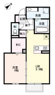 フォンターナ府内【1階】の間取り