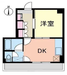 アーク春雨橋B棟【4階】の間取り