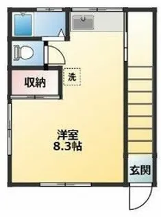 永石ハウス【1階】の間取り