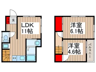 MYハウスの間取り