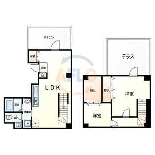 GraceMaisonTanimachi6【7階】の間取り