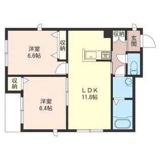 ANNEX-TM【1階】の間取り