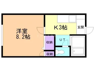 スゥイートハイツ【1階】の間取り