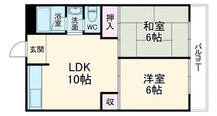 ロイヤルハイツ木村1号館【3階】の間取り