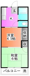 サンロードハイム【2階】の間取り