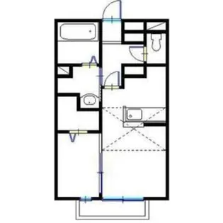 アーバンプラザ【1階】の間取り