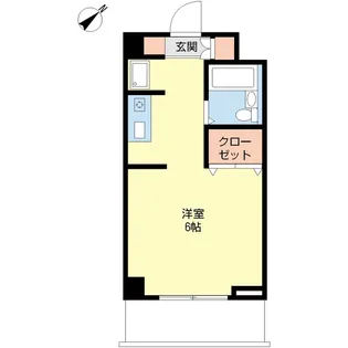 サントコア幕張本郷【1階】の間取り