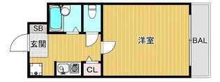 ベル・ビュー横堤【7階】の間取り