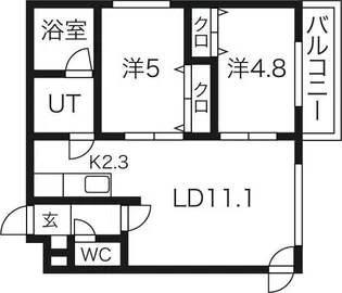SR177【4階】の間取り
