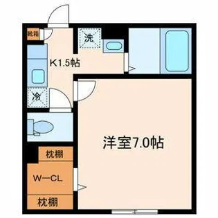 セレス【2階】の間取り