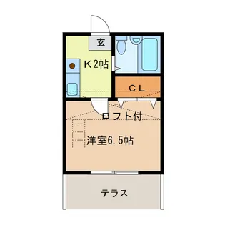 ガーデンコートMelissa【1階】の間取り