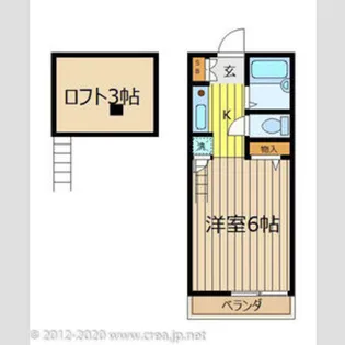 プランドール【2階】の間取り