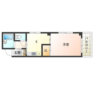 ハニーパーク【2階】の間取り