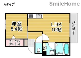 セピアコート住吉大社【2階】の間取り