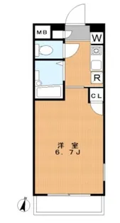 プレザンメゾン新百合ヶ丘【2階】の間取り