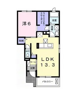 シーガルポートIV【1階】の間取り