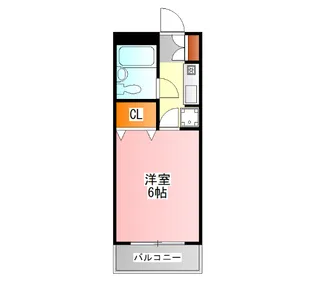 メゾン田中【2階】の間取り