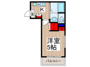 Queensland新越谷【3階】の間取り