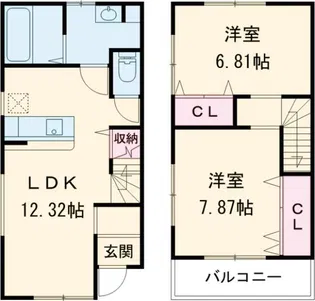 メゾン山本IIの間取り