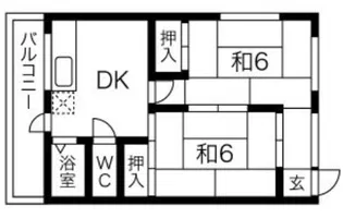 クレアハイムベフ【1階】の間取り