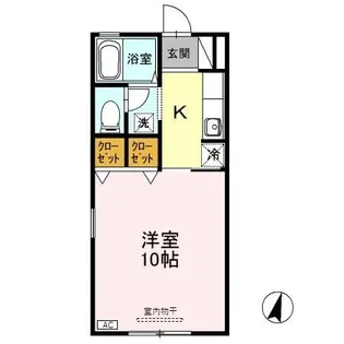 ロイヤルガーデン子安F【2階】の間取り