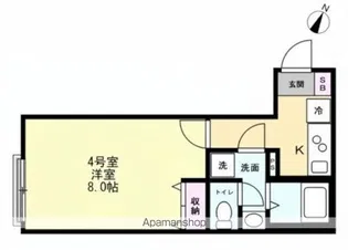 Felice大和中央【2階】の間取り