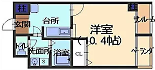 PLAZA-R【2階】の間取り