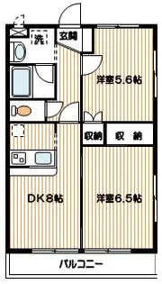 ベルグ相模大野【1階】の間取り