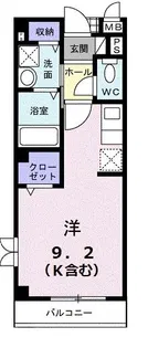 ベル・ラトーレA【2階】の間取り