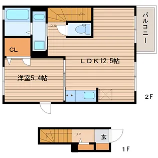 LUCE【2階】の間取り