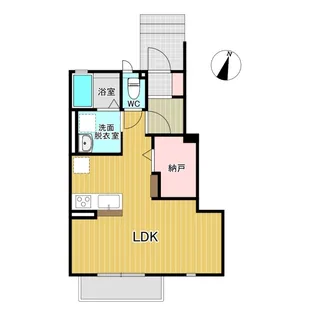 LienC【1階】の間取り