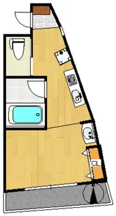 第131新井ビル【4階】の間取り