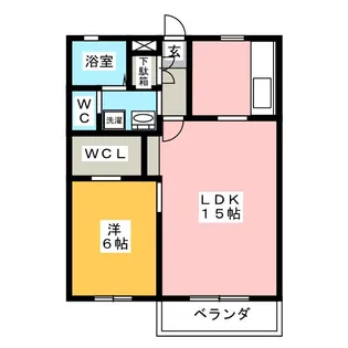 ベルウッド ガーデンプレイス【1階】の間取り