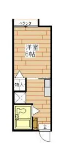 ルトゥールB【1階】の間取り