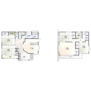 福島県いわき市勿来町四沢潮見台【一戸建】の間取り