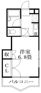 アーバンα【4階】の間取り
